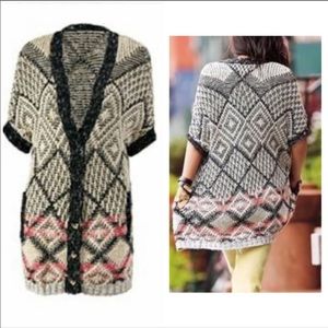 Boho sweater